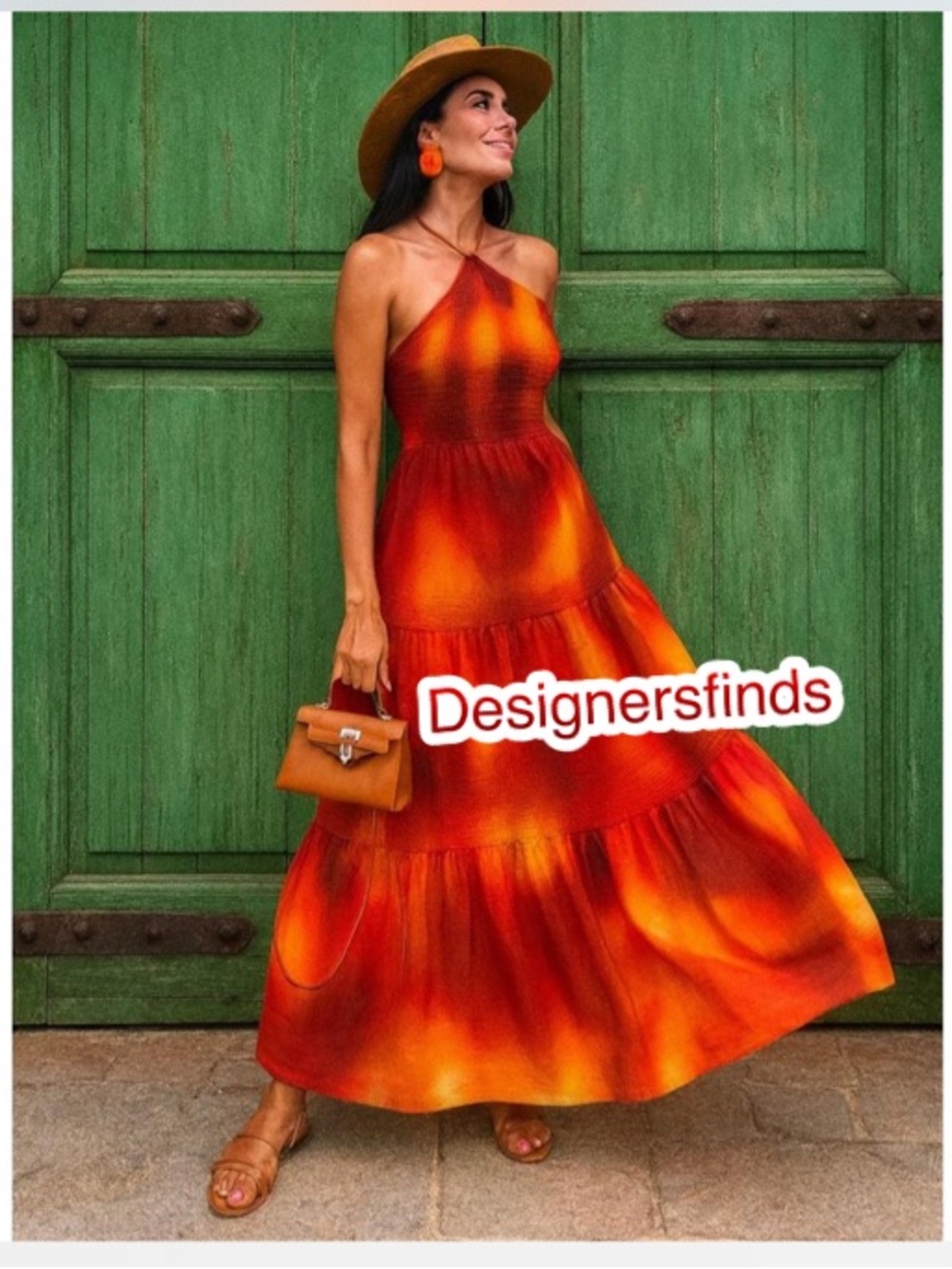 ZARA TIE DYE PRINTED DRESS